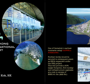 Project feature on HKIA Chek Lap Kok HVAC by Centalink. A Firesafe Fire Rated Ductwork Partner