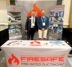 Firesafe stand at SMACNA 2024 Product Show