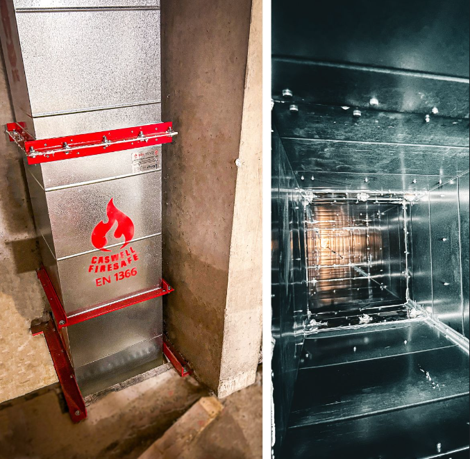 Firesafe Ductwork with Branding 